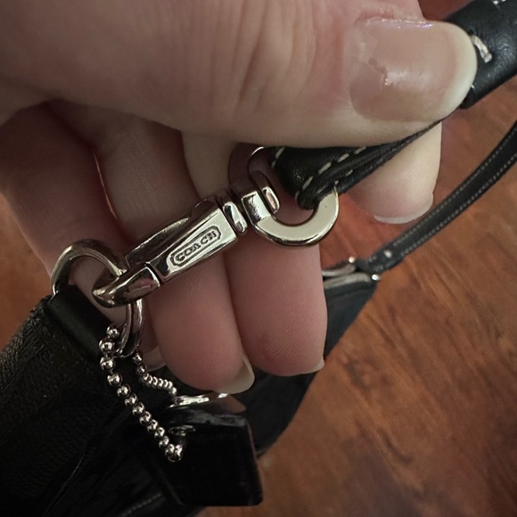 Coach black signature monogram demi bag y2k - 6094 - Picture 3 of 8